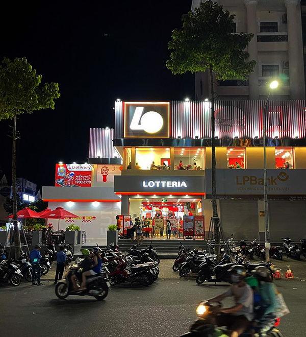 베트남 현지 매장 사진